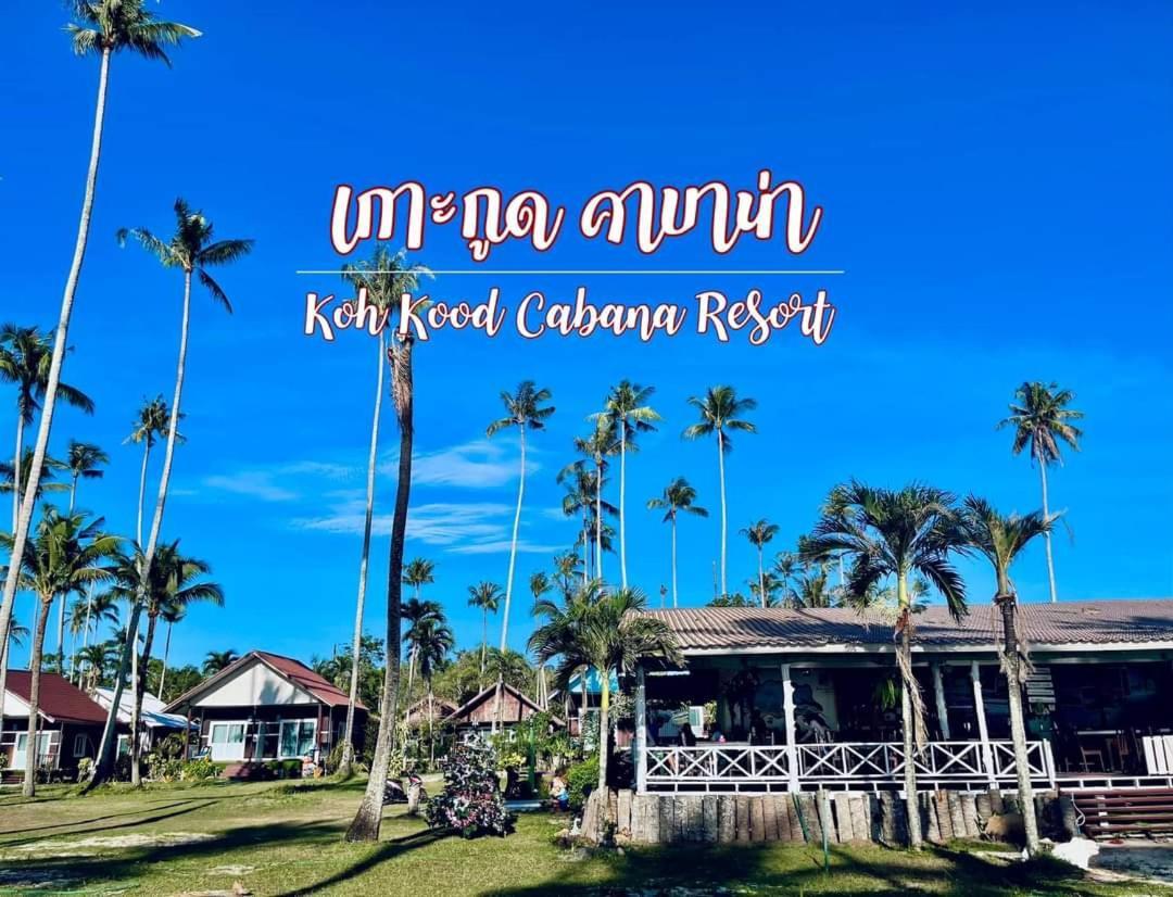 Koh Kood Cabana Ban Lak Uan Exterior foto